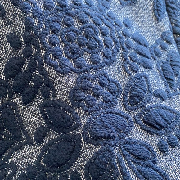 Anthropologie Maeve Jacquard Turtleneck Midi Dress - Picture 9 of 9